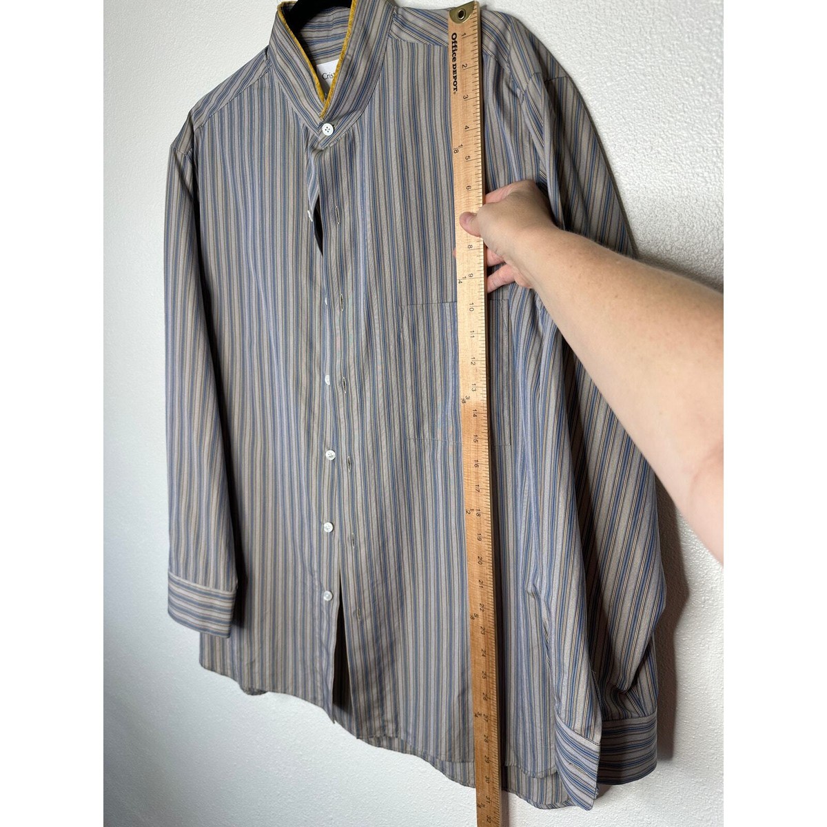 Cristaseya + Salvatore Piccolo Handmade Mao Button Down Cristaseya + Salvatore Piccolo Handmade Mao Button Down