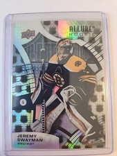 2021-22 Upper Deck Allure #146 Jeremy Swayman 1917 Shield