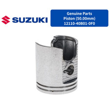 Genuine Suzuki LT80 Quadsport OEM Piston 50mm 12110-40B01-0F0 1987-2006