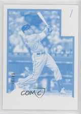 2016 Panini Donruss 1982 Design Test Proof Cyan 46/49 Lorenzo Cain #D82-3 6ii