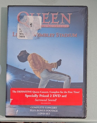 QUEEN LIVE AT WEMBLEY STADIUM    DVD NEW 2 disc set