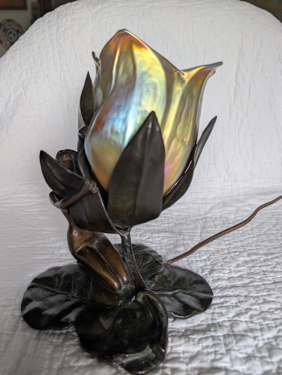 A Museum-Quality, Signed Gustav Gurschner Art Nouveau Bronze