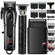 Hair Clippers Set for Men, Hair Clippers  Trimmers  Electric Foil Shaver,
