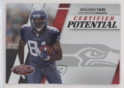 2010 Certified Potential Red 63/100 Golden Tate #20 Rookie RC 0rx8