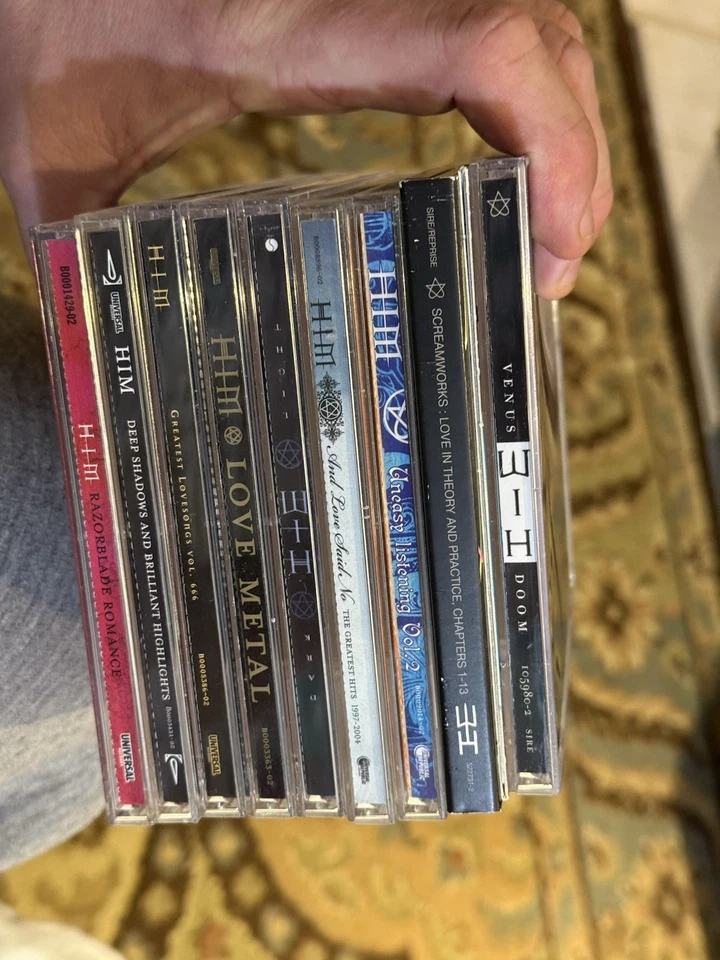 HIM (9 Compact Disc Lot)/OOP/Rare/Limited/CD’s Used & In Excellent Condition!!!! - Image 3 of 4