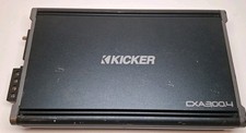 KICKER 43CXA3004 4 Channel 300W Speaker Amplifier Excellent Condition