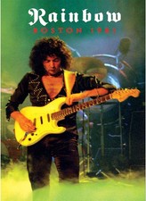 Blackmore's Rainbow Boston 1981 Cassette 