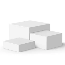 3PSC Buffet RisersAcrylic Risers Display StandsFood Risers for Buffet TableAc