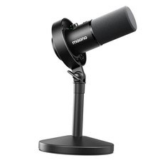 USB XLR Dynamic Microphone for Podcast: PC Computer Gaming Mic with