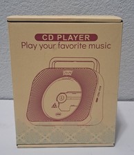 Portable CD Player YR-Q800 AM/FM Tuner With Remote Control Bluetooth Purple New