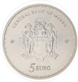 Malta 5 Euro 2023 1 Unze Silber fein