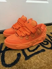 Size 6 - PUMA LaFrancé Gifted Orange Puffy Tongue Bulky Skate Shoes D3 Lanvin