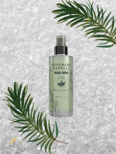 Rosemary Spray Anti Caduta Capelli Idratante Anti Diradamento Cheratina Arginina - Foto 6 di 7