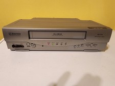 Emerson EWV404 19 Micron DA-4 Head VCR Works Great No Remote. CLEAN
