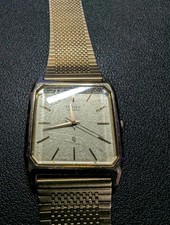 Citizen Gold  Plated Quartz T4  G04924   Working, Vintage Japan, Mesh Bracelet