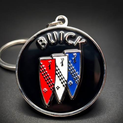 Buick Vtg Keychain Metal Emblem Regal Enclave GNX GSX Roadmaster ...