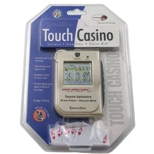 Excalibur Touch Casino Handheld Electronic Solitaire Draw Poker NEW SEALED NIB