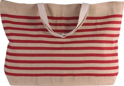 Großer Shopper aus Jute-Baumwoll-Mischgewebe | Kimood | KI0228