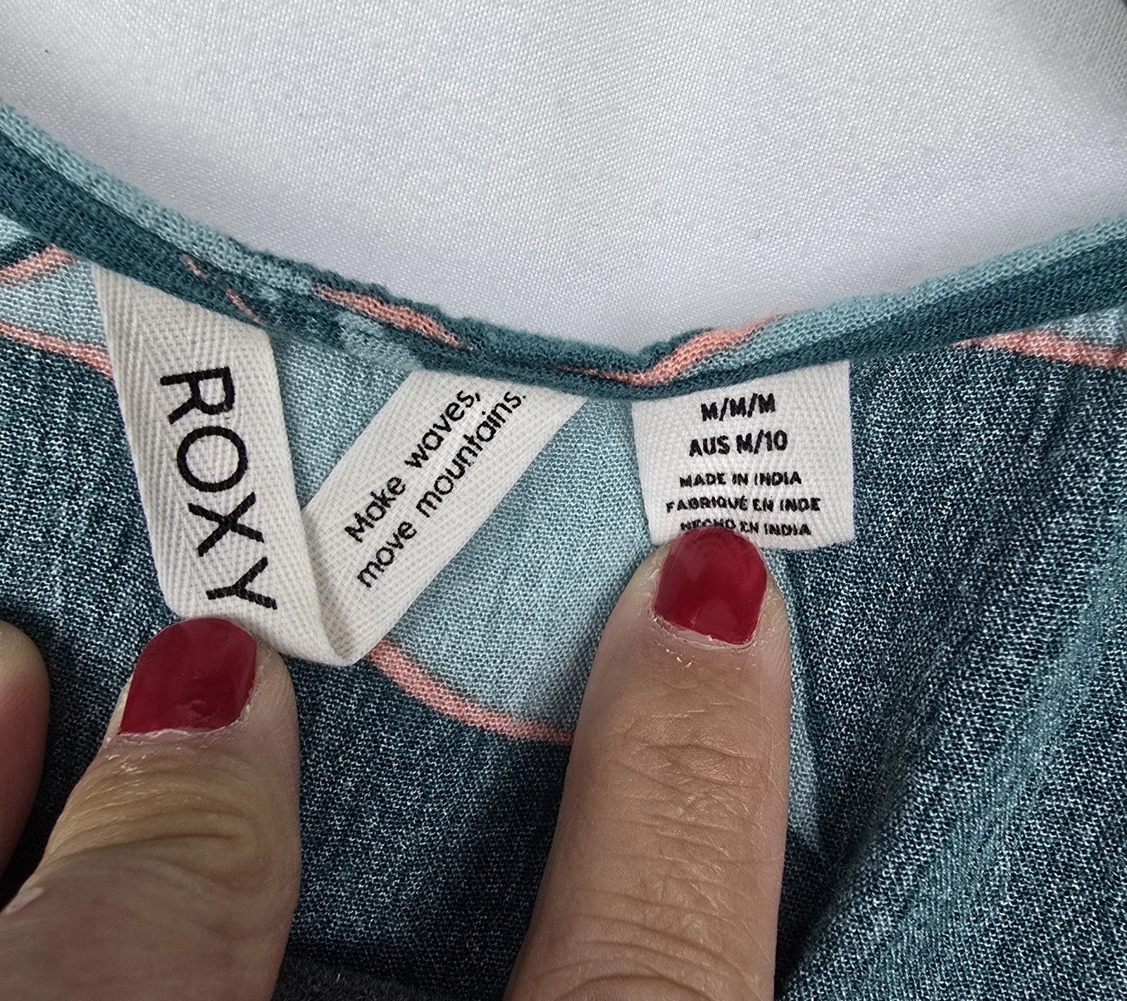 PALM ANGELS Roxy Before Sunset Mini Abito Tropicale Spiaggia Vacanze Gauzy Finto Avvolgente Tg M