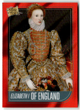 2021 Pieces of the Past No. 53 Elizabeth I of England Red 7/10