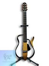 YAMAHA SLG110S Compact Silent Guitar Travel Friendly Excellent