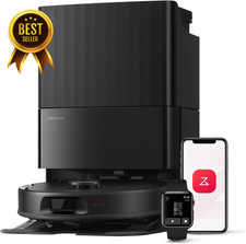 Robot Vacuum Mop 8000Pa Self Cleaning Dock Anti Tangle Smart Obstacle