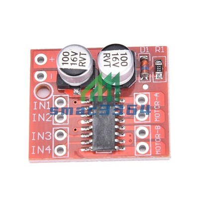 1.5A 2-Way DC Motor Driver Module PWM Speed Dual H-Bridge Stepper L298N MXL508 *