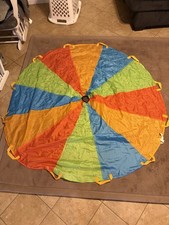 Parachute School Activity PE Nostalgia Fun For Kids 12 Handles