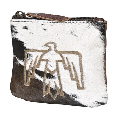 KB OHLAY KBG254 Coin Purse Hair-On Genuine Leather women bag western handbag