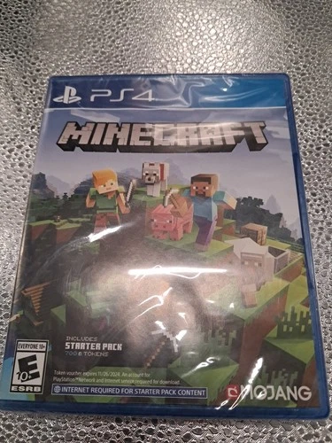 Minecraft Starter Collection With Ps - Sony PlayStation 4 PS4 - CIB