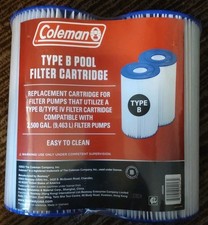 Wkład filtra basenowego Coleman Typ B 2-pak - nowy w opakowaniu zapieczętowany