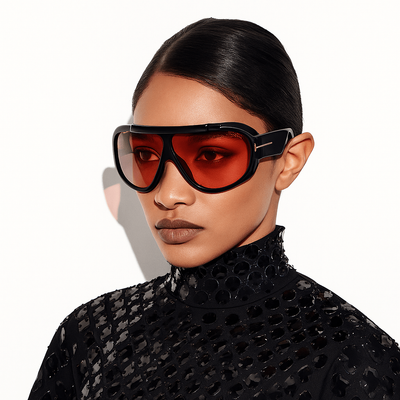 Tom Ford RELLEN FT1093 Oversized Shield Sunglasses – Photochromic
