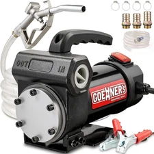 Diesel Transfer Pump Kit 12V Self Priming Fuel Transfer Pump 13 GPM for Diesel
