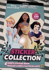 Disney Princess Sticker Book 150 Stickers Kids  96 Disney Princess Stickers New