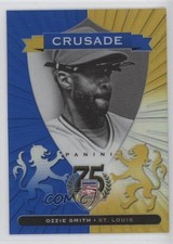 2014 Panini Hall of Fame Crusades Ozzie Smith #85 HOF 04br