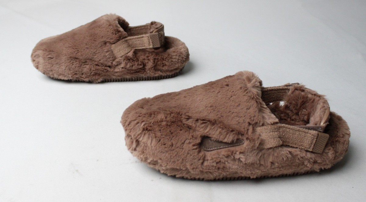 Nike Women's Calm Mule SE Slippers CD4 Mink Brown Fur FZ3119-200