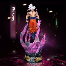 Son Goku Ultra Instinct Figure 25cm Super Saiyan PVC Statue Collectible ...
