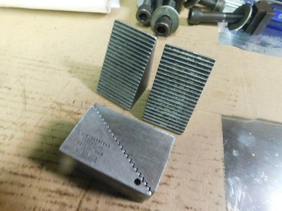 Lot of 4 Northwestern 36004 Aluminum Step Blocks 2-7/16'' x 1-1/2'' x 1-1/2''