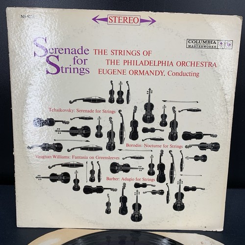 Serenade Of Strings TCHAIKOVSKY BORODIN VAUGHAN “Not For Sale” Demo LP Vinyl. F8 - Imagen 6 de 9