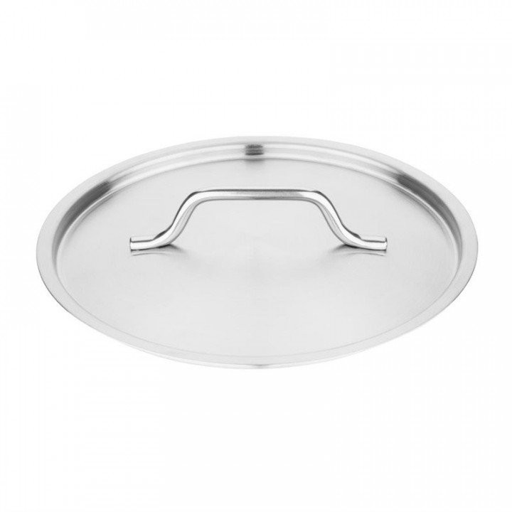 Couvercle inox 320 mm pour retenir la chaleur sans dessécher les plats