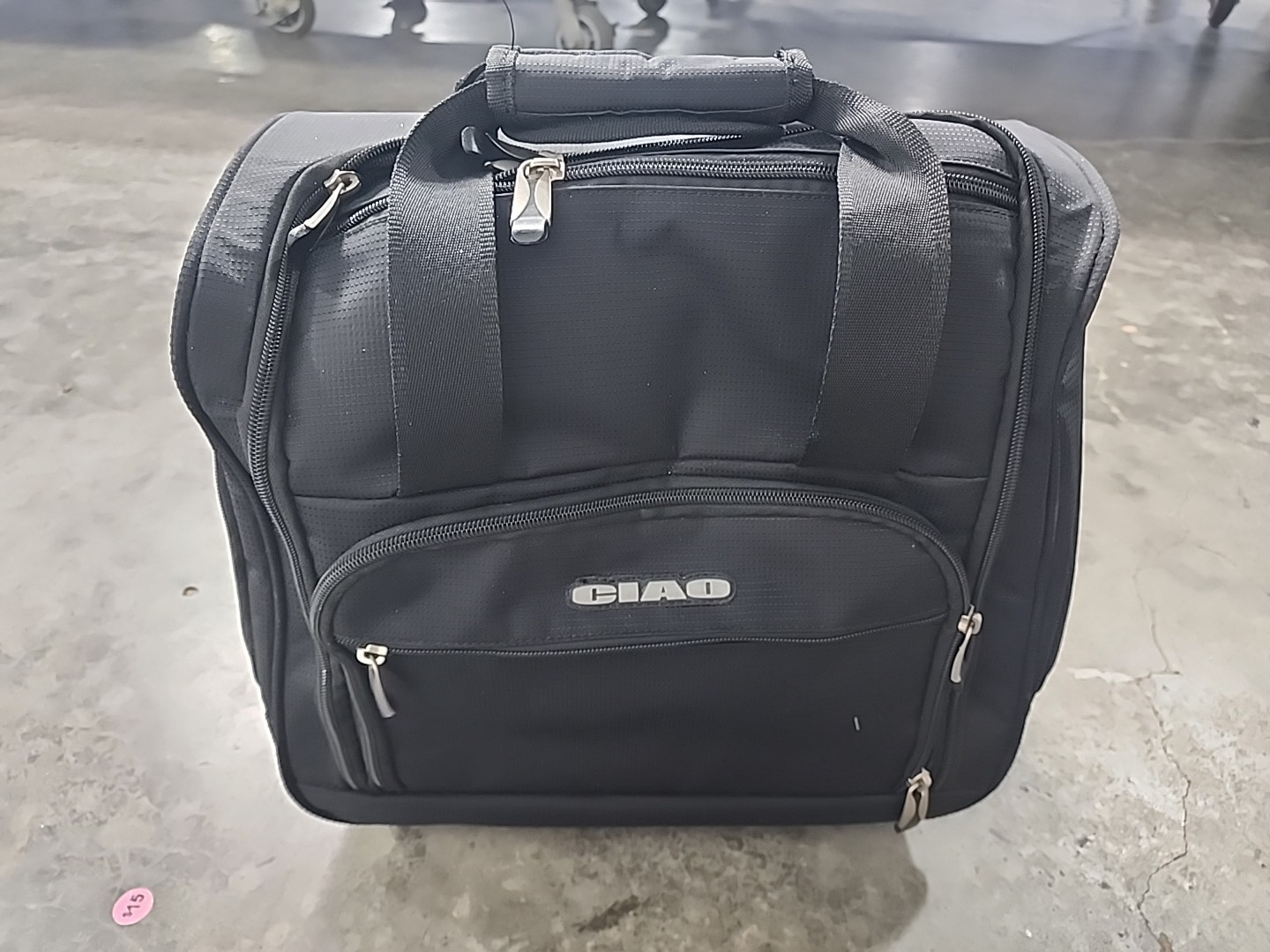 16&rdquo; Under Seat Weekender Bag - 2 Wheel Roller - Nice!