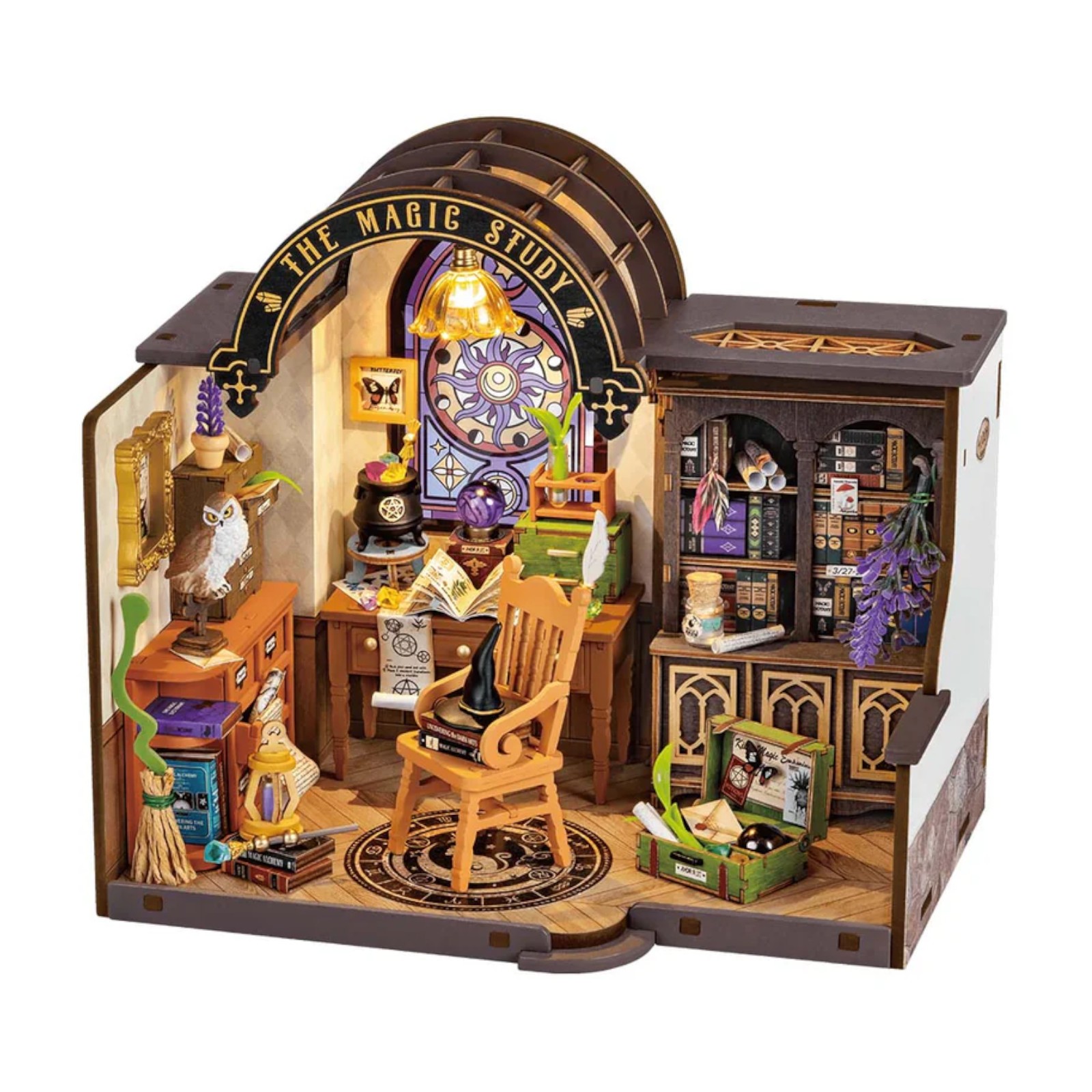 Rolife The Magic Study DIY Miniature House DG166 3D Puzzle