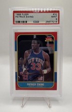 1986-87 Fleer Patrick Ewing #32 (RC) PSA 9 🔥🔥 Knicks