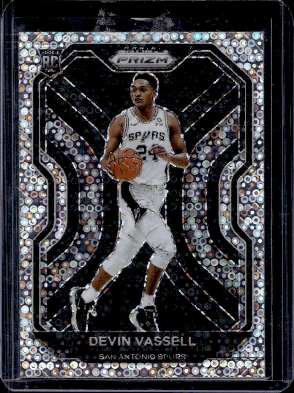 2020-21 Prizm Devin Vassell Fast Break Prizm Rookie RC #252 Spurs