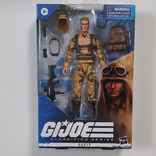 G.I. Joe Hasbro Dusty Classified Series Boxed Action Figure