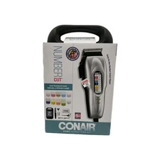Conair Number Cut Hair Clipper Kit 20 Piece HC244RNH Stainless Steel Blades
