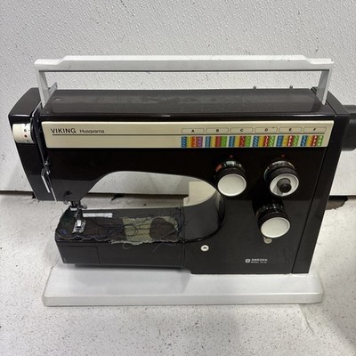 Husqvarna Viking Model 6440 64 40 Sewing Machine Sweden With Pedal #2G2