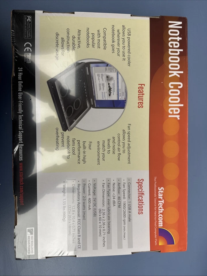 StarTech.com Notebook Cooler - Image 2 of 2