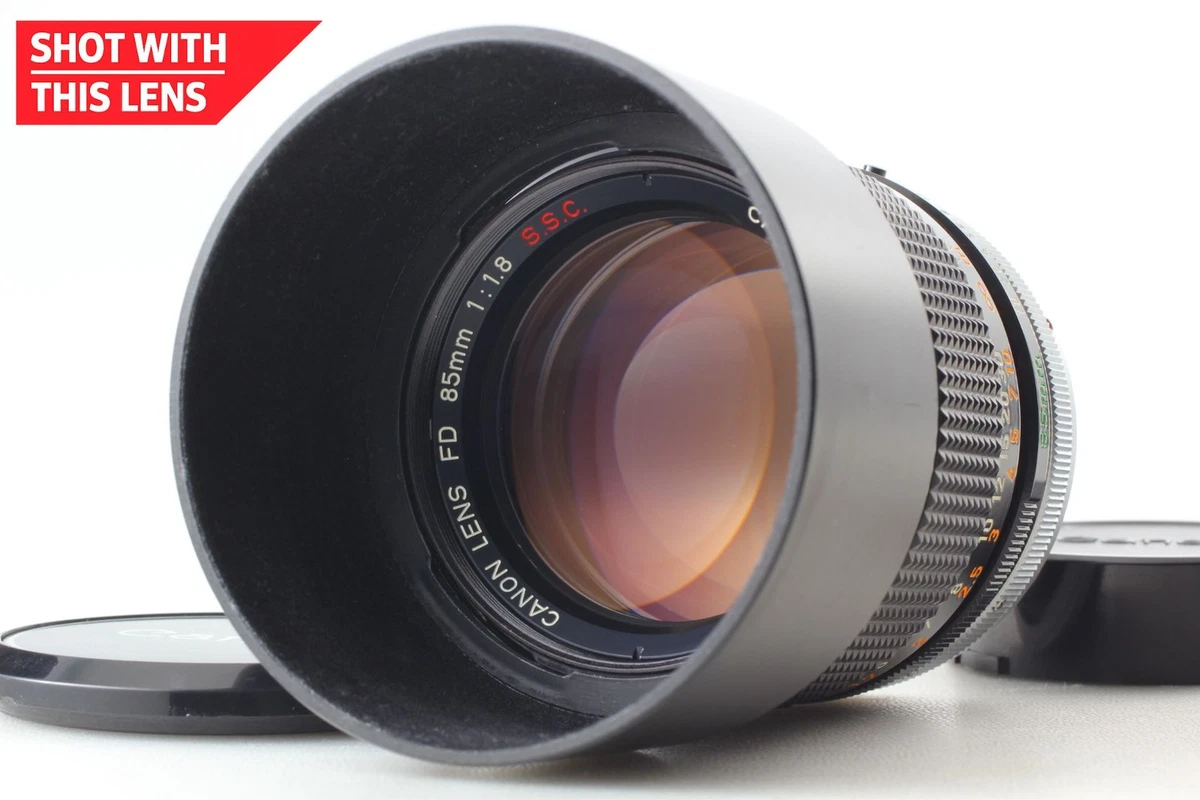 レンズ(単焦点) Canon FD 85mm 1:1.8 S.S.C. Canon FD f/1.8 Camera Lenses 85mm Focal for sale | eBay