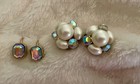 Vintage  & Anitque Fashion Screwback & Clip-on Earrings - Lot of 6 pair — photo 3